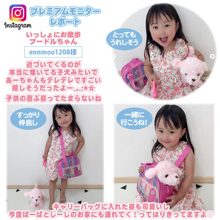 楽天市場 電子ペットランキング 連続1位 シリーズ累計販売 700個突破 マザーガーデン 動く 犬のぬいぐるみ いっしょに一緒にお散歩 わんちゃん 歩くおもちゃ わんわん トイ プードル チワワ 柴犬 動くおもちゃ 女の子 男の子 お家遊び 家遊び 玩具 マザーガーデン