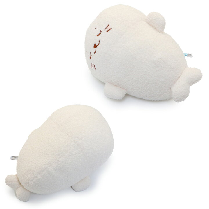 楽天市場】しろたん 仰向け すやすや ぬいぐるみ 30cm マスコット  