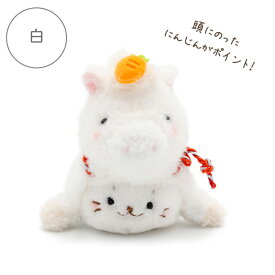 【最大50%OFF CP対象】 しろたん 干支 午年キーホルダー 《茶 白》ぬいぐるみ マスコットキーホルダー 2026年 令和8年 干支 午 うま 午年 ぬい撮り 年賀状作り お正月 新年 迎春 縁起物飾り プレゼント ギフト あざらし アザラシ かわいい キャラクター マザーガーデン