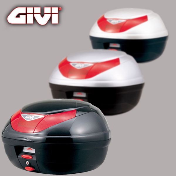 フルフェイスヘルメット１個プラスアルファの容量 送料無料 GIVI メイルオーダー DAYTONA 卸売り E350FLOW 68041 3COLOR※汎用ベース付属 ストップランプなし 68042 68043テールボックス 35L