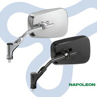 NAPOLEON "エーゼット4ミラーEX" ローフォルム！オール金属ボディ！《左右共通/1本分の価格です》ナポレ…
