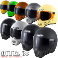 【安心の国内正規品】★送料無料★ SIMPSON MODEL30 （M30） 復刻 フルフェイスヘルメット2023年モデルよ…