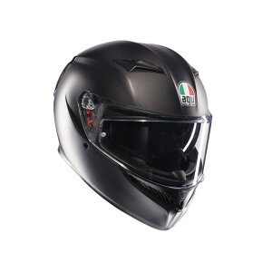 ������������AGV K3 JIST Asian Fit - MATT BLACK�y�A�W�A���t�B�b�g�z���{�l�̓��̌`�ɂ��킹���f�U�C���I �o�C�N/�I�[�g�o�C�p�t���t�F�C�X�w�����b�g