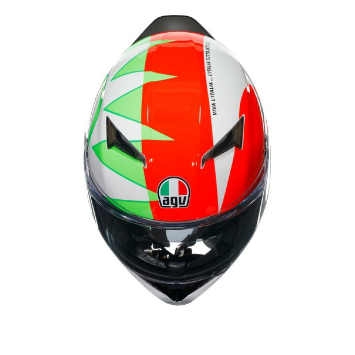 楽天市場】☆送料無料☆AGV K3 JIST Asian Fit - ROSSI MUGELLO 2018 