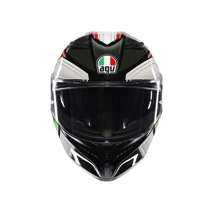 楽天市場】☆送料無料☆AGV K3 JIST Asian Fit - WING BLACK/ITALY 