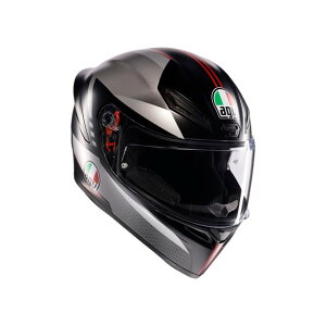 K-1 S LAP MATT BLACK/GREY/RED
