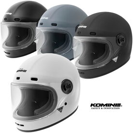 ★送料無料★KOMINE 01-190/HK-190 ネオレトロフルフェイスヘルメット /コミネ