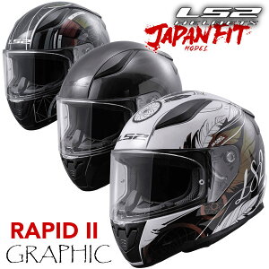 LS2 HELMETS /RAPID IIyGRAPHIC COLOREOtBbNz{\߂x[VbNttFCXwbg RAPID2