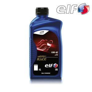 ELF(Gt IC) MOTO 4 RACE 10W-40 1L I[goCp 4Xg[NIC Sw
