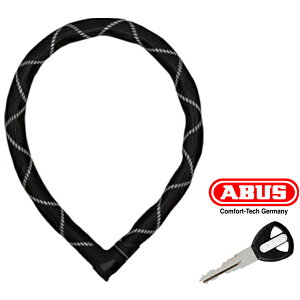 【安心の国内正規代理店品】アブス(ABUS) チェーンロック スチールオー フレックス アイベン8200 8200/85 (太さ25mm、長さ850mm)