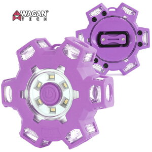WAGAN FRED LIGHT PRO PURPLE:00082627�y�t���b�h���C�g�v�� �p�[�v���z�y�ԁE�o�C�N�Ή��F�ً}��~�\����ށz�̏�⎖�̂Ȃǂɂ��ً}��Ԏ��̔����ɁI/���H��ʖ@�{�s�K���K���i
