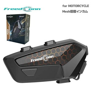 �������������o�C�N �I�[�g�o�C�p �C���J��FreedConn�i�t���[�h�R���j FX2 �o�C�N�p Mesh���ڃC���J�� Bluetooth 5.1 �y�ő�1.2-3km������/�ő�24�l�ڑ��z1400mAh �i1��Z�b�g�jFX2001�^4560474892458