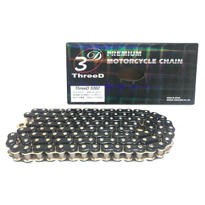 ������������EK�`�F�[���i�]���`�F�[���j THREED�i�X���[�h�j530Z (BK/GP) �u���b�N�S�[���h 120L MLJ