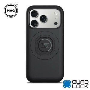 ������������QUAD LOCK IPHONE 17Pro Max�p (Mag�Ή����f��) TPU�E�|���J�[�{�l�C�g���P�[�X QMC-IP17XL