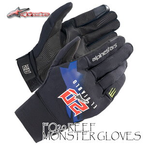 ������������alpinestars 3568023/FQ20 REEF MONSTER GLOVES�sMotoGP YAMAHA �t�@�N�g���[���C�_�[�t�@�r�I�E�N�A���^�����I��̌���f�U�C���t/�A���p�C���X�^�[�Y