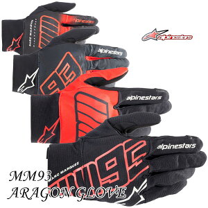 alpinestars "MM93 ARAGON GLOVE/3569920" MM93 MotoGPC_[}N}PXIƂ̃R{fB /ApCX^[Y