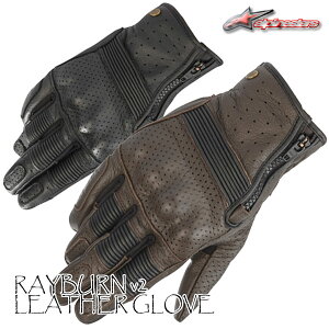 alpinestars 3508320/RAYBURN v2 LEATHER GLOVE we[WX^CƃeNmW[̗ZB/ApCX^[Y