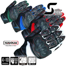 NANKAI " SDG-7062 スポーツフレックスグローブ " フローティング構造で高い操作性と快適性実現! バイク/オートバイ用 ライディンググローブ /南海部品