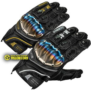 YELLOW CORN YG-192 Titanium Leather GLOVE oCN/I[goCpCfBOU[O[u /CG[R[