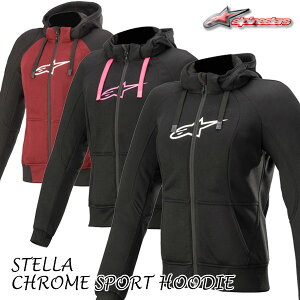 alpinestarsyfB[Xz"STELLA CHROME SPORT HOODIE/4210920" c[ghHVvȃubNhHfB[XCfBOp[JsX[V[YΉt/ApCX^[Y