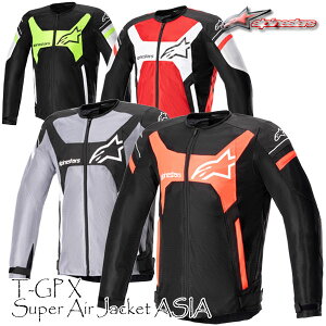 alpinestars 3306023/T-GP X SUPER AIR JACKET ASIA uOʂɉoChI[v݂ȂWPbgyASIA FIT AWAtBbgz/ApCX^[Y