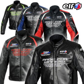 ★送料無料★elf EJ-W108/Evoluzione PU Leather Jacket" 最新スペックを備えたウインタージャケット。エボルツィオーネPUレザージャケット バイク/オートバイ用 ライディングウィンター/レザージャケット /エルフ