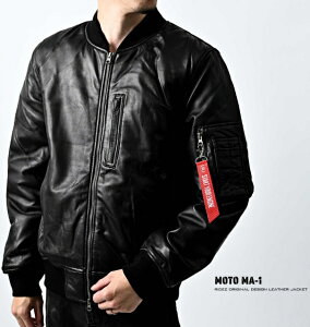 RIDEZ RLWJ009 MA-1 JACKET oCNp tCgWPbg̑\iłMA-1C_[ɃAbvf[gI /CY RIDEZ MOTO MA-1 JACKET