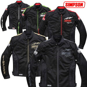 SIMPSON "NSM-2204" RIDER'S JACKET C_[XWPbg /g[_[nEX
