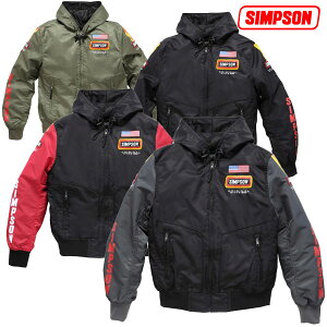 SIMPSON "NSM-2206" RIDER'S JACKET C_[XWPbg /g[_[nEX