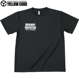 イエローコーン YT-010 半袖Tシャツ（ブラック）
