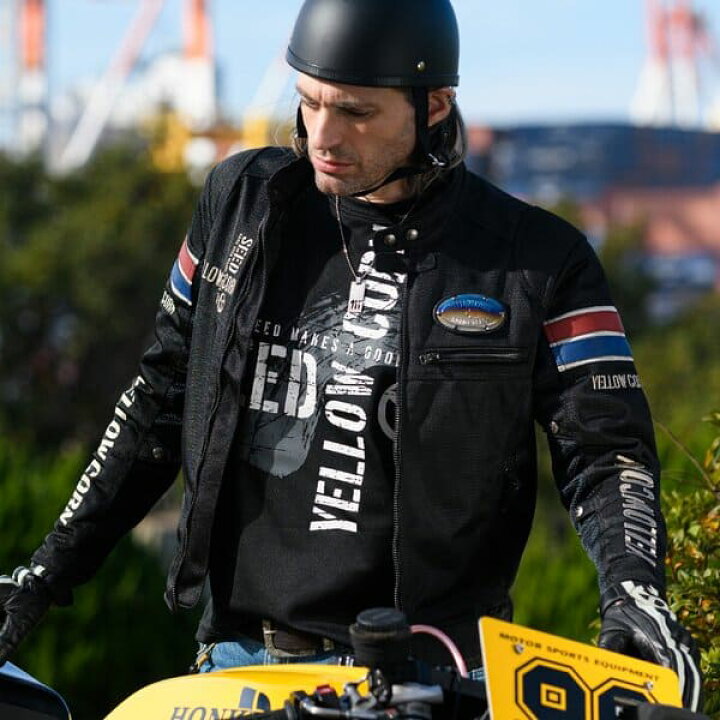 楽天市場】☆送料無料☆YELLOW CORN SEED SJ-4103 MESH JACKET バイク 