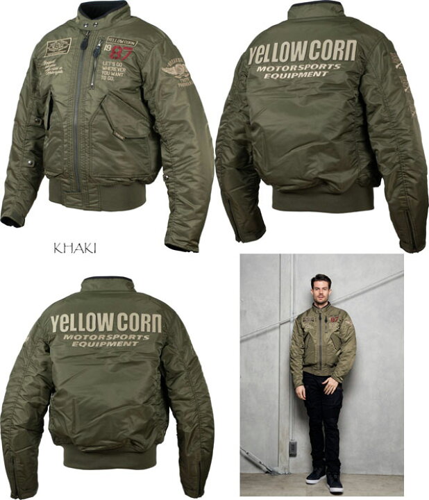 楽天市場】☆送料無料☆YeLLOW CORN YB-3302 WINTER JACKET 本格派 