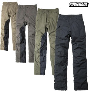 ★送料無料★POWERAGE "PP-21230/スマートカーゴパンツ" 冬もアクティブに!あたたかく動きやすい バイク/オートバイ用 /パワーエイジ