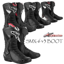 【安心の国内正規代理店品】★送料無料★alpinestars 2223025/SMX-6 v3 BOOT(エスエムエックス シックス ブイスリー ブーツ)ライディングをネクストレベルへ！ /アルパインスターズ