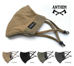 ANTHEM "3D WASHABLE MASK" CORDURACfނϋvɗDXɍRۖhLfލ̗pŐ􂦂}XN AZ/FlagshiP