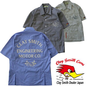 ★送料無料★CLAY SMITH(クレイスミス) CSY-5059 RAIDEEN ワークシャツ ORION ACE/オリオンエース