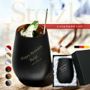 タンブラー 名入れ おしゃれ メタルタンブラー カラー ガラス 460ml シュトルツルラウジッツ 名前入り おしゃれ ネーム 彫刻 ギフト プレゼント 古希 誕生日 還暦 記念 卒業 退職 定年
