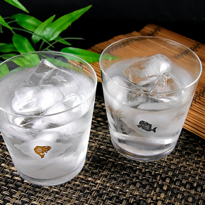 楽天市場 ペアグラス 日本製祝い 名入れ 名前入り グラス コップ セット 鯛 めでたい おしゃれ 可愛い イラスト 両親 記念品 夫婦 ギフト 縁起物 桐箱付き めで鯛 ペア グラス プレゼント 祝い 結婚 記念 父の日 まごころロケット