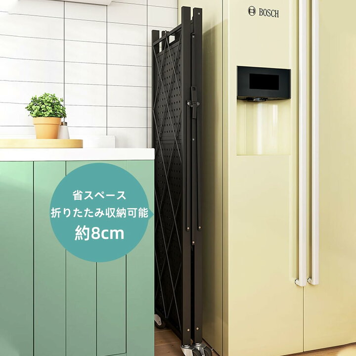 楽天市場】【期間限定10％OFF】折りたたみ式 スチールラック 5段 