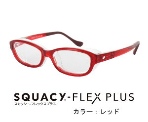 花粉対策メガネ スカッシーフレックスプラス SQUACY FLEX PLUS 花粉防止 飛沫対策 UVカット くもり止め 度付き対応 SS〜Lサイズ展開