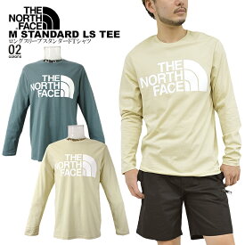 THE NORTH FACE ノースフェイスロングスリーブスタンダードTシャツnorth/m/newEUモデル アメカジM STANDARD L/S TEE 長袖 ユニセックスクルーネック【clearance sale限定】【メール便】【代引不可】【CLOSE OUT SALE限定】