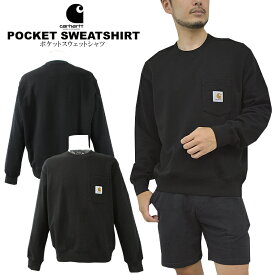 carhartt カーハート WORK IN PROGRESSポケットスウェットシャツcarhartt/m/new EUモデル 長袖 シンプルPOCKET SWEATSHIRT 男女兼用 クルーネックCarhartt WIP【clearance sale限定】【CLOSE OUT SALE限定】【即納】