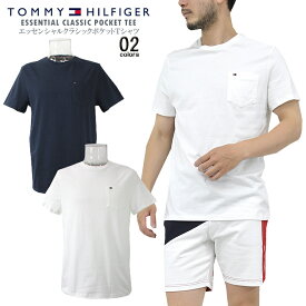 TOMMY HILFIGER トミーヒルフィガーエッセンシャルクラシックポケットTシャツESSENTIAL CLASSIC POCKET TEE半袖クルーネック【clearance sale限定】【CLOSE OUT SALE限定】【ネコポス】【メール便】【代引不可】【即納】