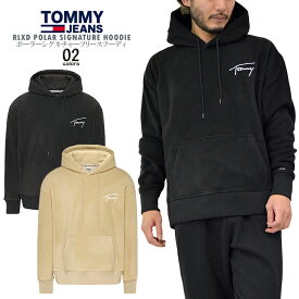 TOMMY JEANS トミージーンズポーラーシグネチャーフリースフーディtommy/m/newEUモデル RLXD POLAR SIGNATURE HOODIE 裏起毛ユニセックス パーカー刺繍 リラックスフィット 【clearance sale限定】【CLOSE OUT SALE限定】【プレゼントに】