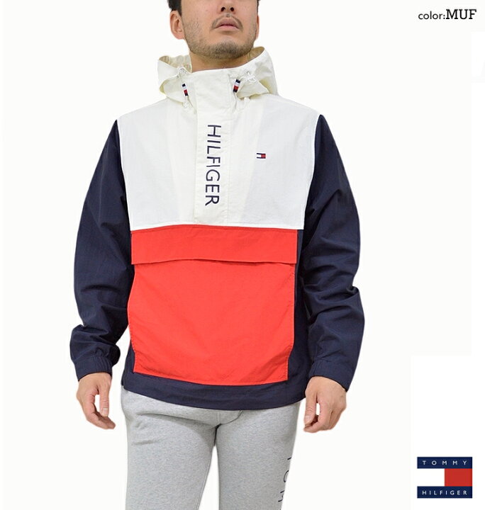 楽天市場】TOMMY HILFIGER トミーヒルフィガーアノラックパーカーtommy 