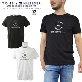 TOMMY HILFIGER トミーヒルフィガーラウンドグラフィックプリントショートスリーブTシャツWCC ROUNDALL GRAPHIC TEE クルーネック【clearance sale限定】【CLOSE OUT SALE限定】【送料無料】【メール便】【代引不可】【即納】
