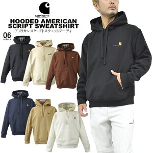 carhartt J[n[g WORK IN PROGRESS Carhartt WIPAJXNvgXEFbgt[fBcarhartt/m/new EUf HOODED AMERICAN SCRIPT SWEATSHIRTN p[J[ vI[o[yclearance salezyCLOSE OUT SALE