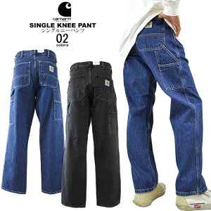 carhartt WIP �J�[�n�[�g�E�_�r�����[�A�C�s�[�V���O���j�[�p���cSingle Knee Pant12oz�_�b�N�n �X�g���[�g �f�j���p���c ���[�N�p���c �`�m�p���X�N�G�A���x�� �A�E�g�h�A �x�[�V�b�N���j�Z�b�N�X 