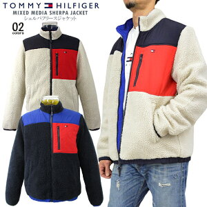 TOMMY HILFIGER g~[qtBK[VFpt[XWPbgyMIXED MEDIA SHERPA JACKETzRR {A AE^[ȃWPbg ۉ g jZbNX jpyclearance salezyclos