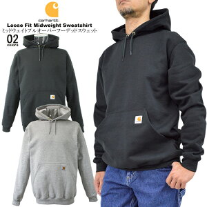 carhartt J[n[g~bhEFCgXEFbgt[fbhvI[o[p[J[t[fB N g lC Loose Fit Midweight Sweatshirt jZbNX jp yAbN Mtg v[